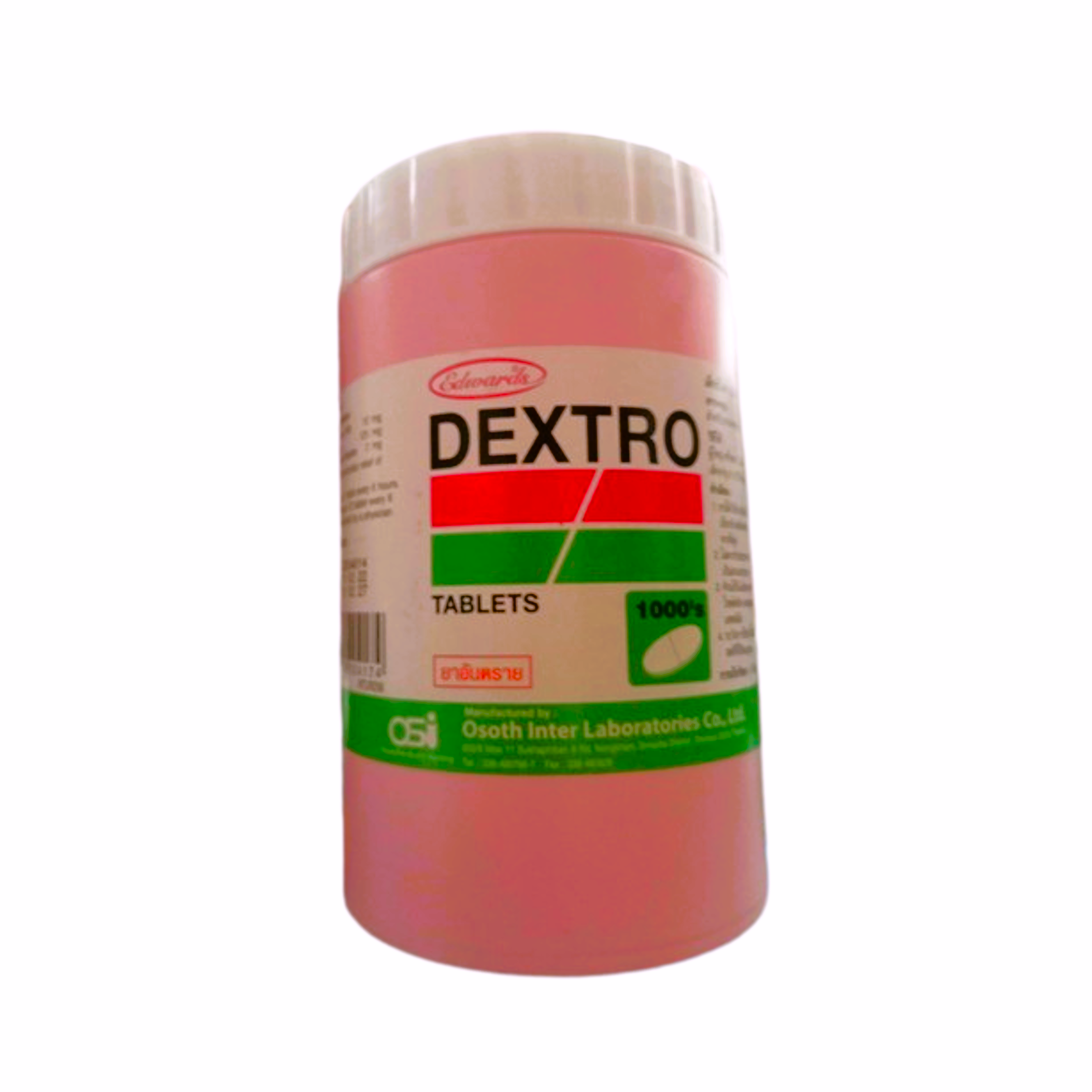 (ข.ย.11) Dextro tablets OSOTH INTER (Bottle/1000s) - Buymed Thailand ...